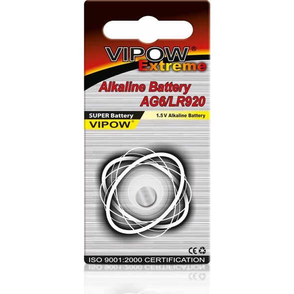 Vipow Bateria VIPOW EXTREME AG6 1szt/blist.