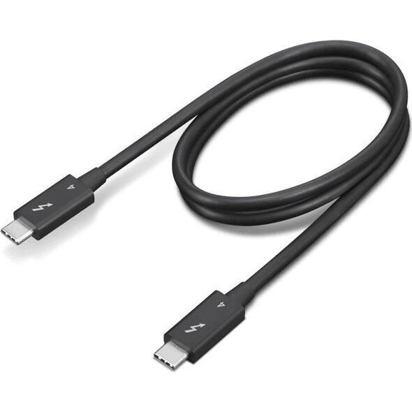 Kabel USB Lenovo Thunderbolt - Thunderbolt 0.7 m Czarny (4X91K16968)