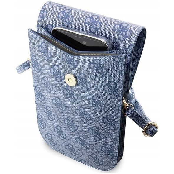 Guess Guess 4G Stripes - Torebka crossbody na telefon (niebieski)