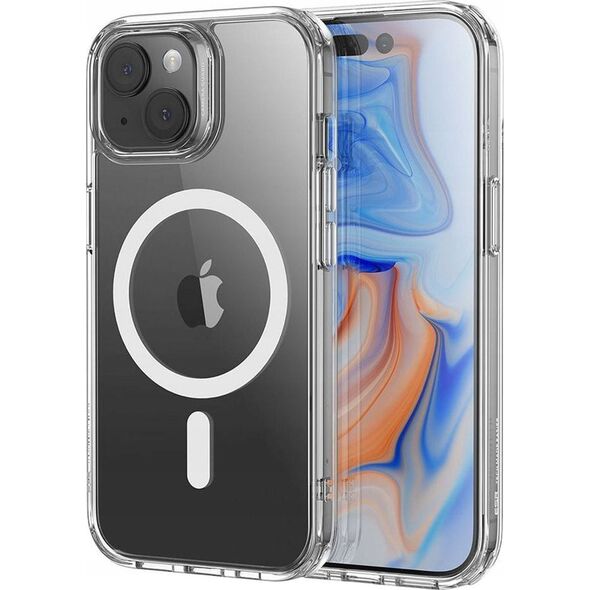 ESR Etui ESR Classic Hybrid Halolock z MagSafe na iPhone 15 - przezroczyste