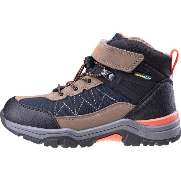 Elbrus Dziecięce buty Elbrus Alven Mid Wp Jr black/navy/brown/orange rozmiar 30