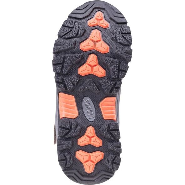 Elbrus Dziecięce buty Elbrus Alven Mid Wp Jr black/navy/brown/orange rozmiar 33