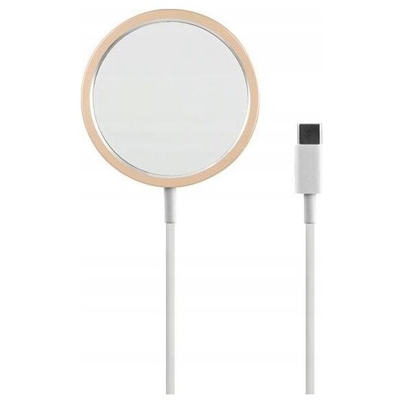 Ładowarka Guess Ładowarka indukcyjna Guess GUCBMSLRD USB-C 15W MagSafe złoty/gold