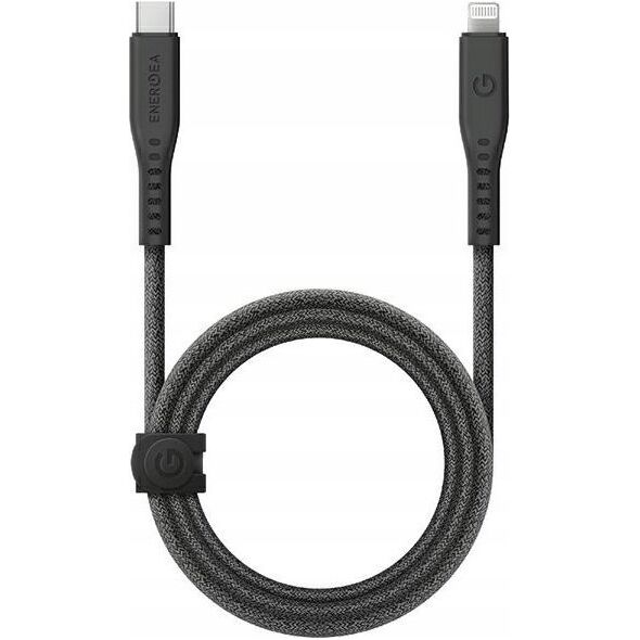 Kabel USB Energea USB-C - Lightning 1.5 m Czarny