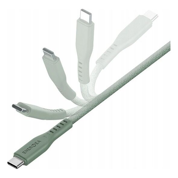 Kabel USB Energea USB-C - USB-C 1.5 m Zielony