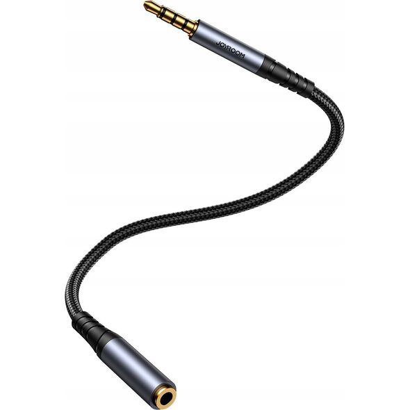 Kabel Joyroom Kabel audio Joyroom SY-A09 mini jack 3.5mm żeński / AUX mini jack 3.5mm męski 1.2 m czarny