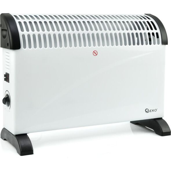 Geko Grzejnik konwektorowy biały z termostatem 2000W (1)
