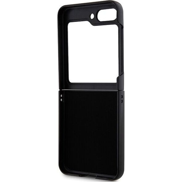 Karl Lagerfeld Karl Lagerfeld KLHCZF5SAPCHNPK Z Flip5 F731 hardcase czarny/black Saffiano Monogram Choupette Pin