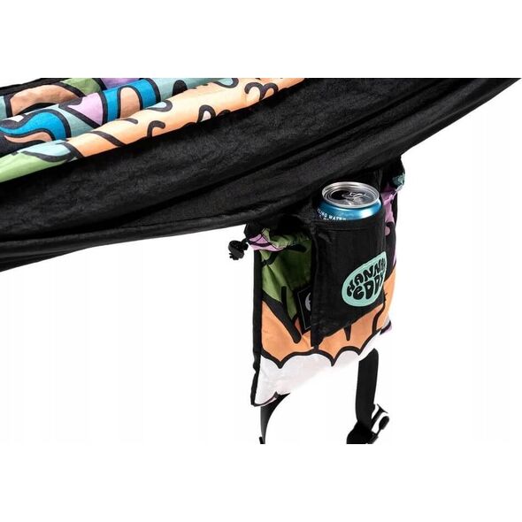 Eno DoubleNest Print, Nature Talk/ Black