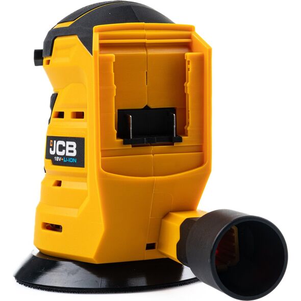 Szlifierka JCB JCB SZLIFIERKA MIMOŚRODOWA 18V 125mm  1x2,0Ah TORBA
