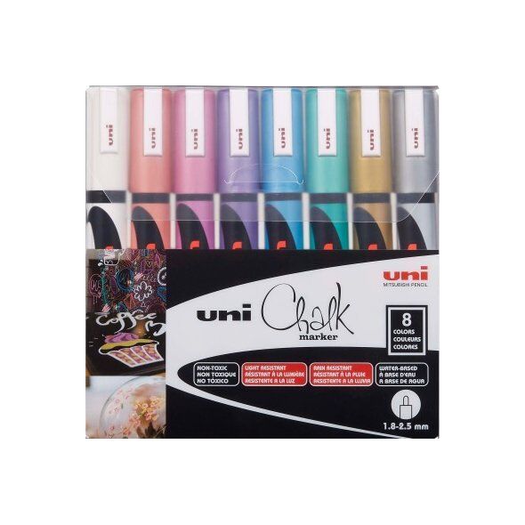 Mitsubishi Mitsubishi Marker UNI CHALK MARKER PWE-5M 8x metal.