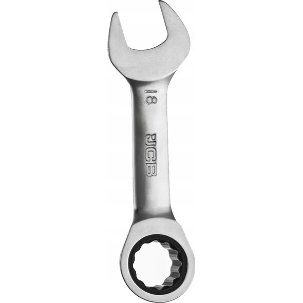JCB JCB KLUCZ OCZKOWY Z GRZECHOTKĄ  KRÓTKI 18mm