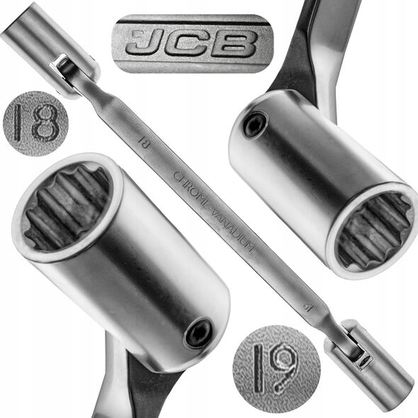 JCB JCB KLUCZ NASADOWY DWUSTRONNY 18x19mm