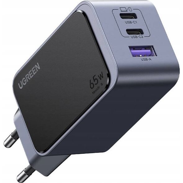 Ładowarka Ugreen Nexode Air 1x USB-A 2x USB-C  (UGR1842)