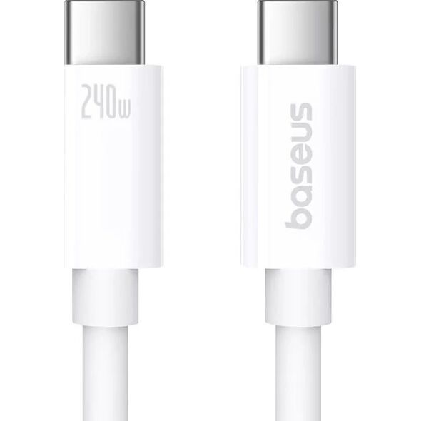 Kabel USB Baseus USB-C - USB-C 1 m Biały (1024213)