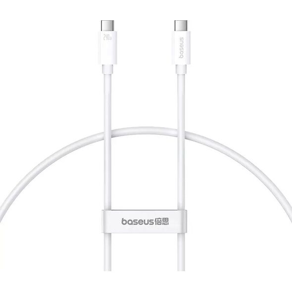 Kabel USB Baseus USB-C - USB-C 1 m Biały (1024213)