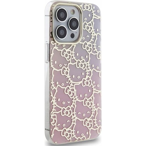Sourcing Hello Kitty HKHCP15XHCHPEP iPhone 15 Pro Max 6.7" pink/pink hardcase IML Gradient Electrop Crowded Kitty Head