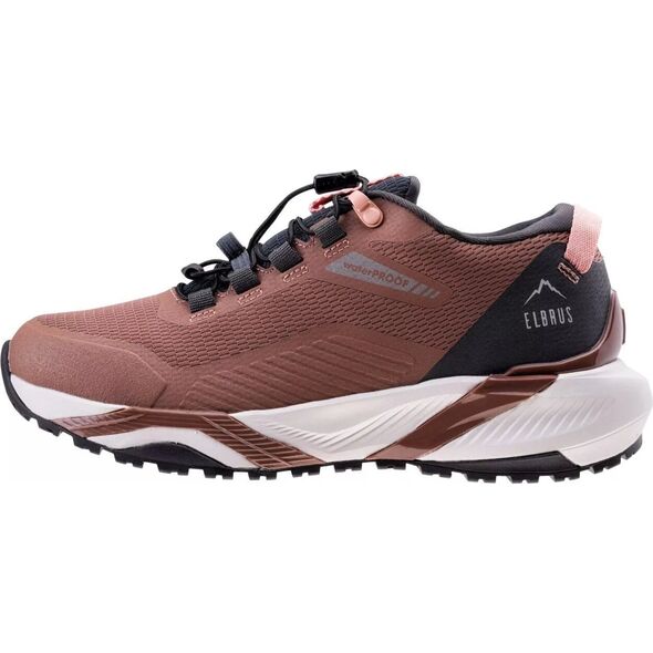 Buty trekkingowe damskie Elbrus Damskie buty Elbrus FAREN WP GR WO'S dark rose/asphalt/peach amber rozmiar 37