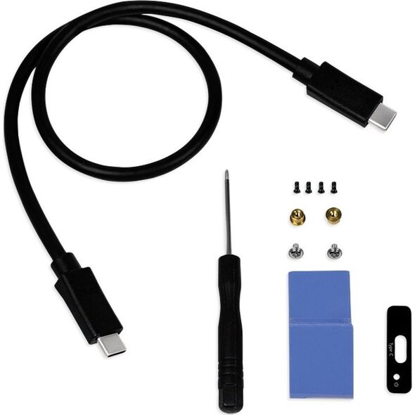 LogiLink LogiLink Geh.  (M.2 PCIe NVMe) USB 3.2 Black  ALU