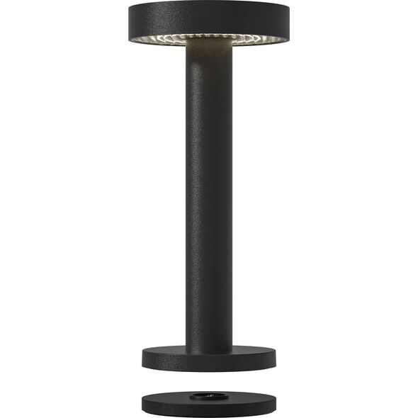 Lampa stołowa Sompex Sompex BORO black Battery-operated Outdoor Light