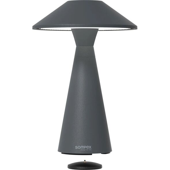 Lampa stołowa Sompex Sompex MOVE anthracite Battery-operated Outdoor Light