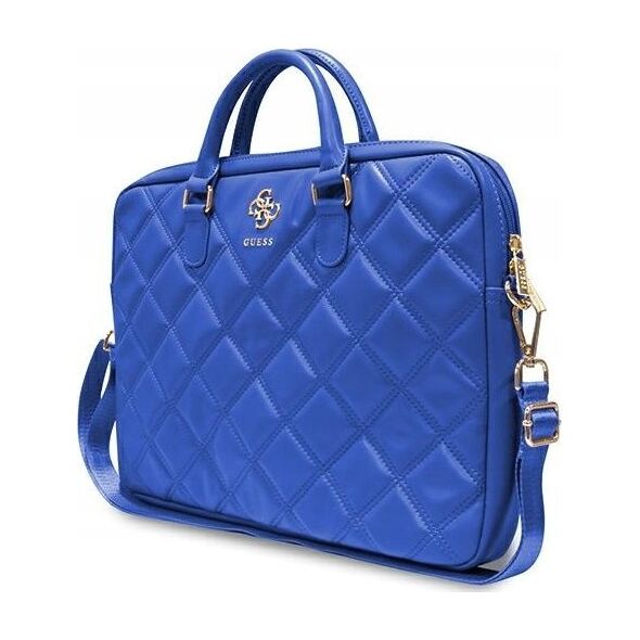 Torba Guess Guess Quilted 4G Computer Bag - Torba na notebooka 15" / 16" (niebieski)