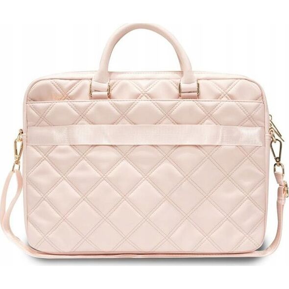 Torba Guess Guess Quilted 4G Computer Bag - Torba na notebooka 15" / 16" (różowy)