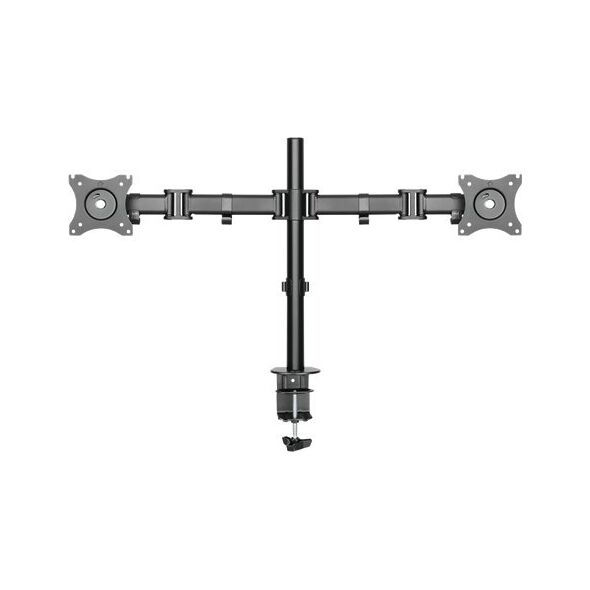 Deltaco Uchwyt biurkowy na 2 monitory 13" - 27" (ARM-0300)
