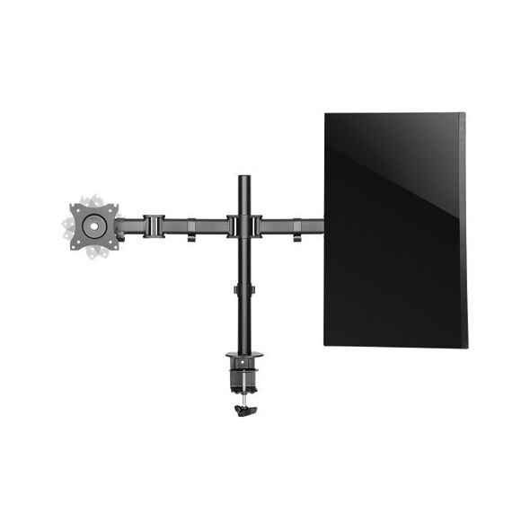 Deltaco Uchwyt biurkowy na 2 monitory 13" - 27" (ARM-0300)