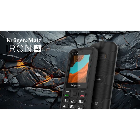 Telefon komórkowy Kruger&Matz Telefon Kruger&amp|Matz IRON 4 4G