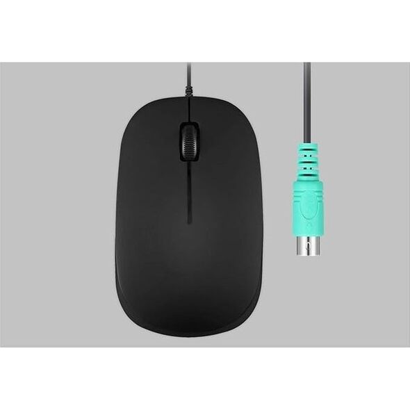 Mysz Perixx Mouse, Perixx PERIMICE-201 P B, optical, PS/2, black