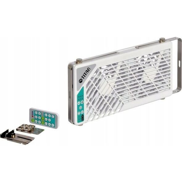 Wentylator Titan Titan TTC-SC21/V3.0+ Caravan Motorhome Roof Window Double Fan 2x140mm, with remote control