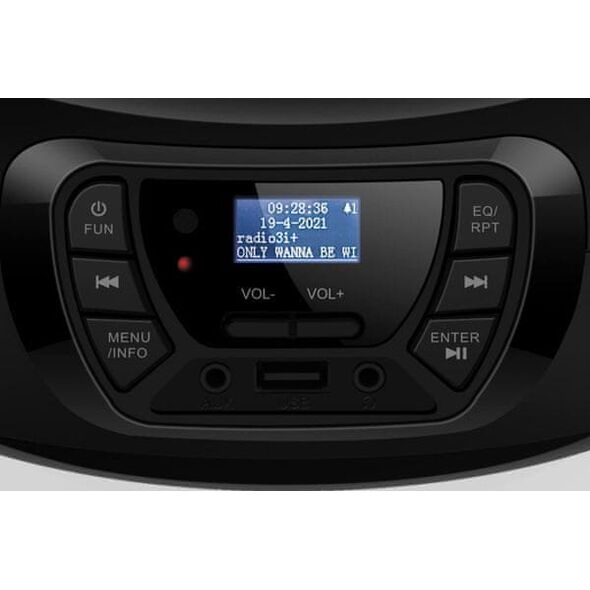 Radioodtwarzacz Roadstar Skaitmeninis CD grotuvas Roadstar CDR-375D BK