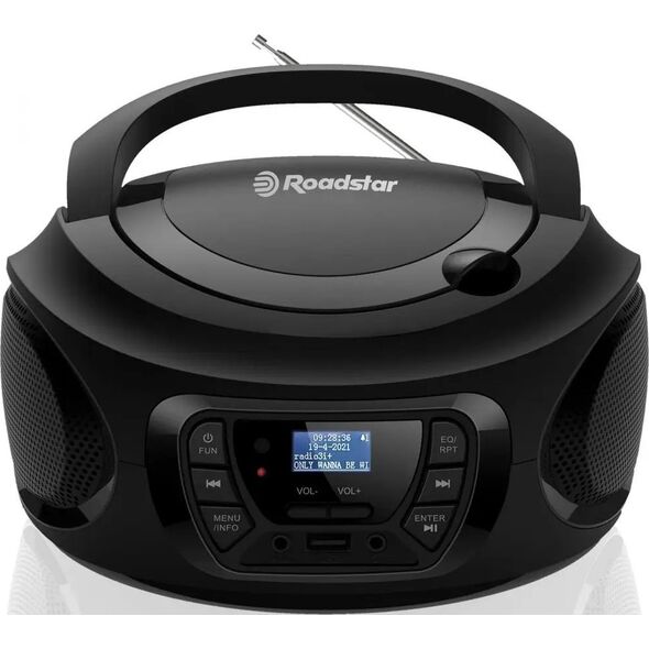 Radioodtwarzacz Roadstar Skaitmeninis CD grotuvas Roadstar CDR-375D BK