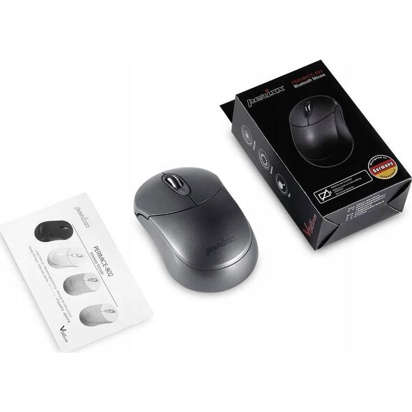 Mysz Perixx Perixx PERIMICE-802IN, Bluetooth mouse for PC and tablet, cordless, Iron