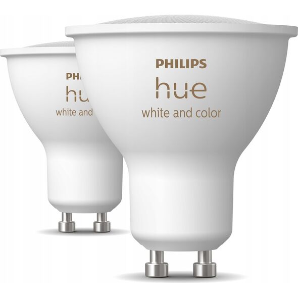 Signify Philips Hue White & Col. Amb. GU10 Doppelpack 2x350lm*