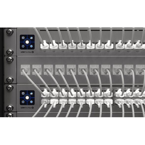 Ubiquiti UACC-Cable-Patch-EL-1M-W kabel sieciowy Półprzezroczysty, Biały Cat6