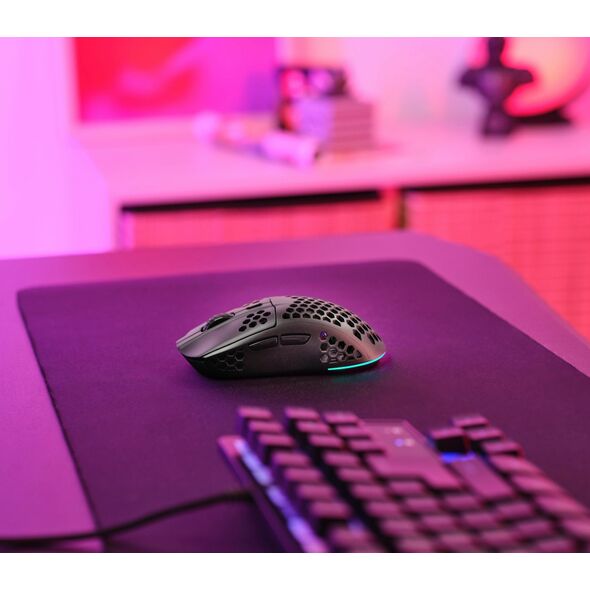 Mysz Trust TRUST bezdrátová myš GXT 929 Helox Lightweight, RGB, Černá