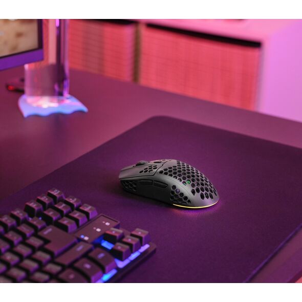 Mysz Trust TRUST bezdrátová myš GXT 929 Helox Lightweight, RGB, Černá