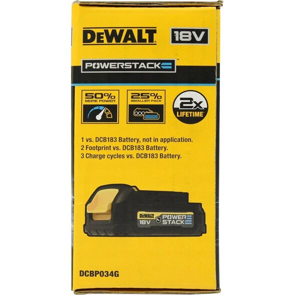 Dewalt 18v xr akumulator powerstack 1.7ah gfn