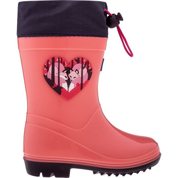 Bejo Dziecięce kalosze Bejo Kai Wellies Kids salmon rose/winter bloom rozmiar 23