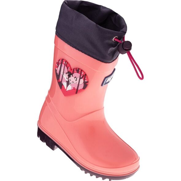 Bejo Dziecięce kalosze Bejo Kai Wellies Kids salmon rose/winter bloom rozmiar 29