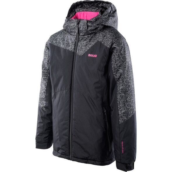 Brugi Dziecięca kurtka ocieplana Brugi 1aia 1aia/tm37/1c/500 500-black rozmiar 146/152