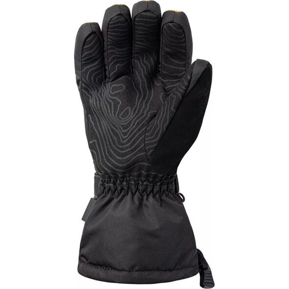 Elbrus Męskie rękawice Elbrus Maiko czarno-zielono-żółte rozmiar L/XL