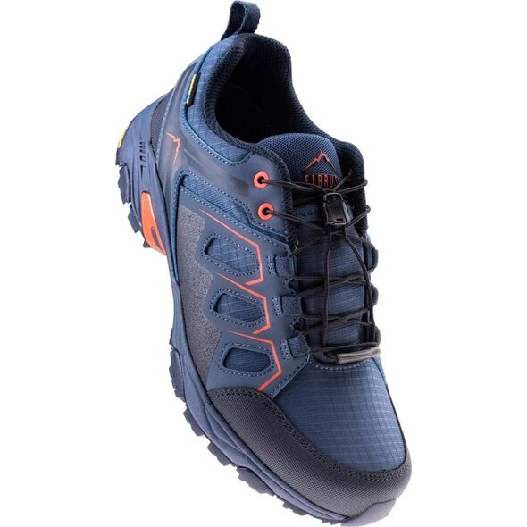 Buty trekkingowe męskie Elbrus Męskie buty Elbrus EUREN LOW WP V M000215598 dress blues/tangerine tango rozmiar 43