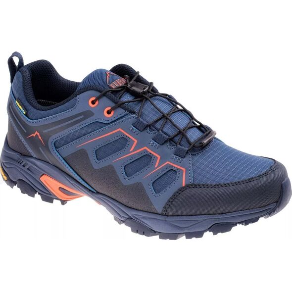 Buty trekkingowe męskie Elbrus Męskie buty Elbrus EUREN LOW WP V M000215598 dress blues/tangerine tango rozmiar 41