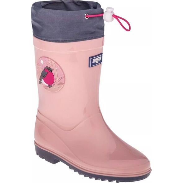 Bejo Dziecięce kalosze Bejo KAI WELLIES JR M000177344 silver pink/folkstone gray rozmiar 31