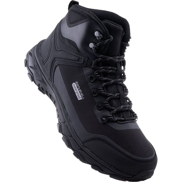 Buty trekkingowe męskie Elbrus Męskie buty Elbrus Eglinter Mid Wp black/silver rozmiar 46