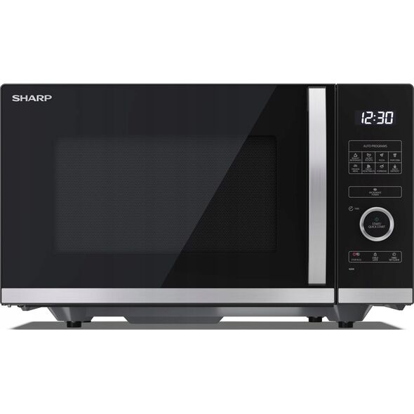 Kuchenka mikrofalowa Sharp Sharp YC-QS254AE-B Mikrowelle 25L schwarz/silber