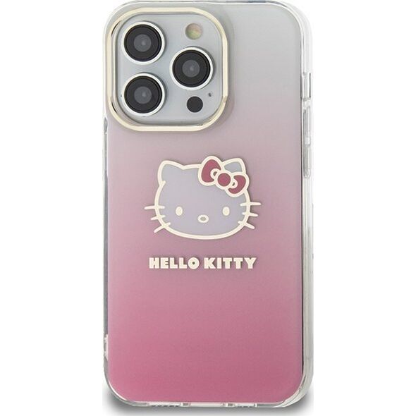 Sourcing Hello Kitty HKHCP14LHDGKEP iPhone 14 Pro 6.1" pink/pink hardcase IML Gradient Electrop Kitty Head